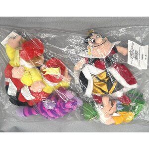 Alice In Wonderland Disney Store Tweedle Dee Dum Mad Hatter Cheshire Queen Set 4